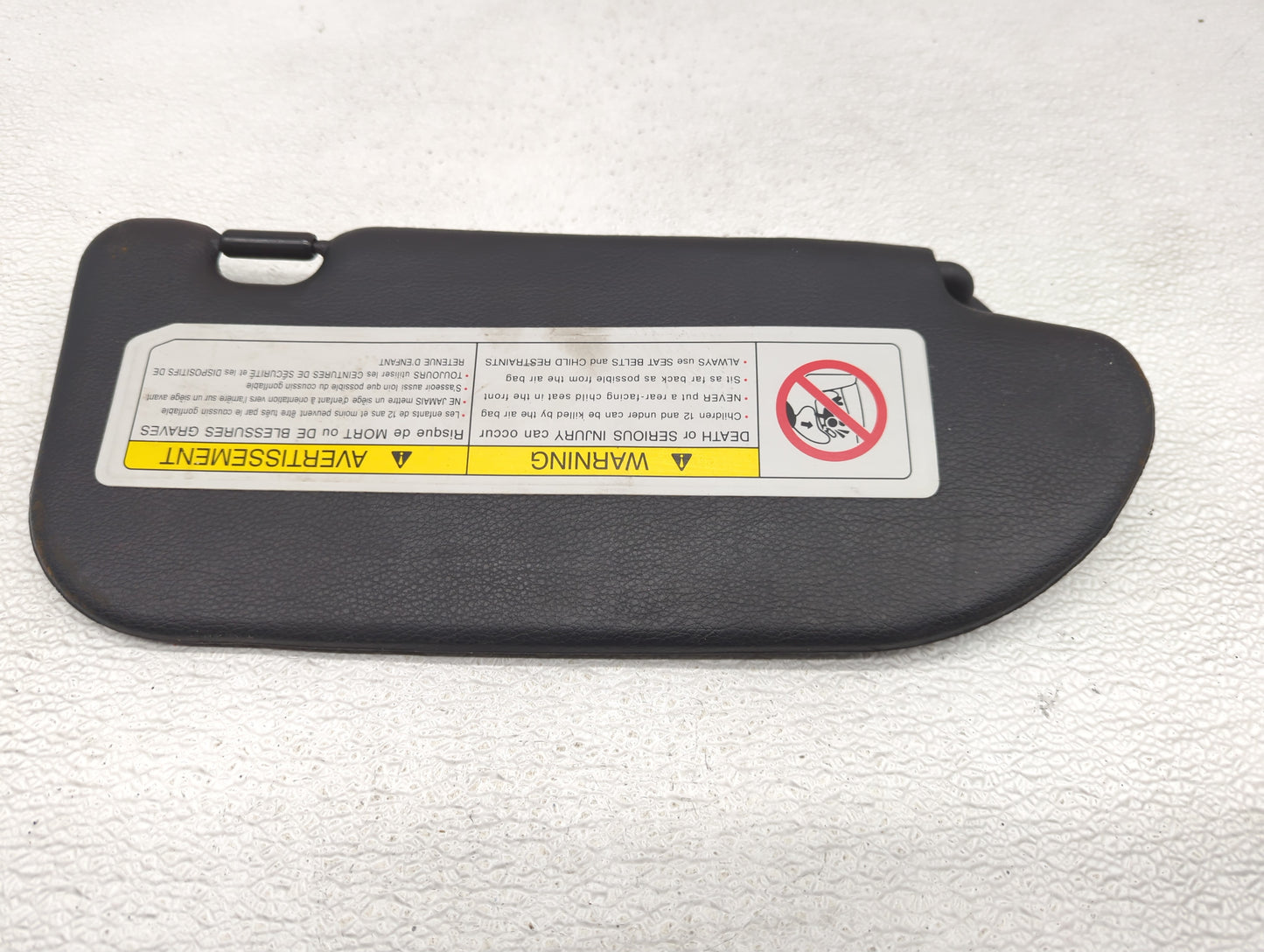 2004-2006 Nissan 350z Sun Visor Shade Replacement Driver Left Mirror Fits Fits 2004 2005 2006 OEM Used Auto Parts - Oemuseda