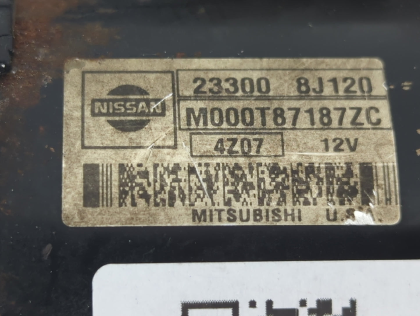 2004-2006 Nissan Maxima Car Starter Motor Solenoid OEM P/N:23300 8J120 M000T87187ZC Fits Fits 2002 2003 2004 2005 2006 OEM U