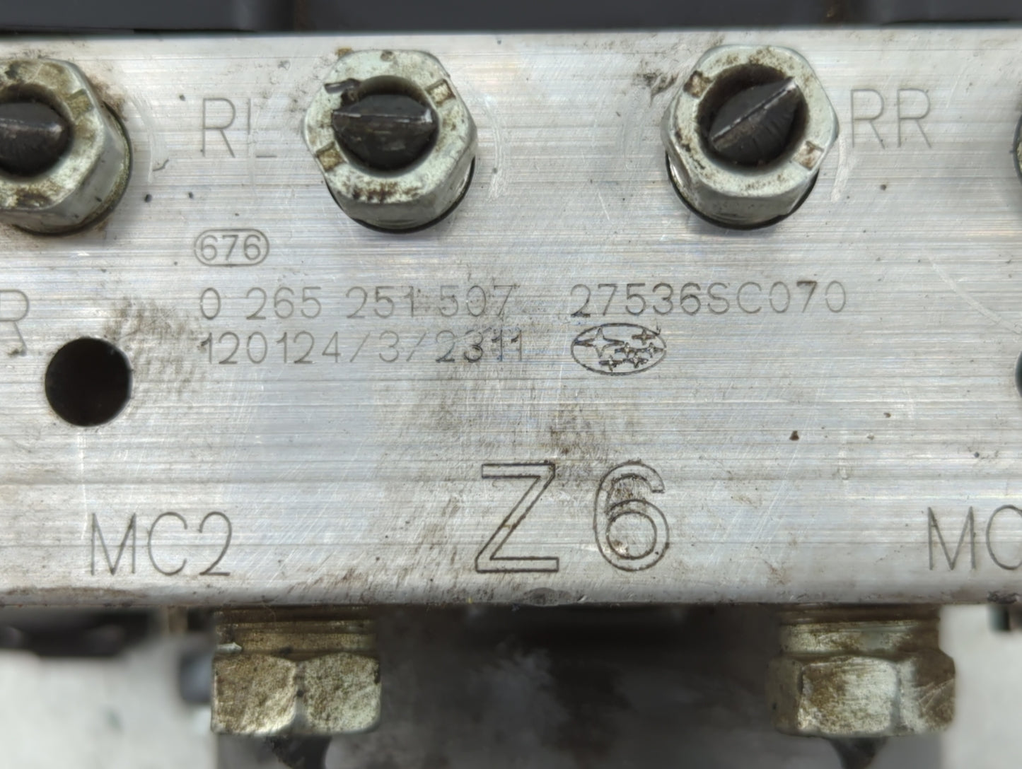 2004 Nissan Murano ABS Pump Control Module Replacement P/N:27536SC070 Fits OEM Used Auto Parts - Oemusedautoparts1.com