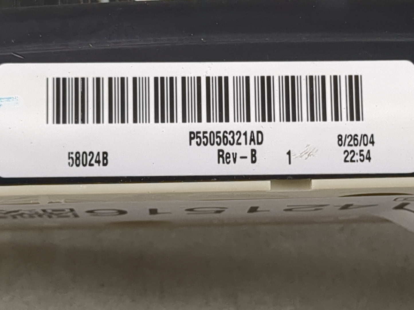 2004 Ram 1500 Climate Control Module Temperature AC/Heater Replacement P/N:55056321AD Fits Fits 2003 2005 OEM Used Auto Part