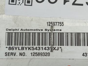 2004-2005 Saturn Ion PCM Engine Control Computer ECU ECM PCU OEM P/N:12597755 12589320 Fits Fits 2004 2005 OEM Used Auto Parts