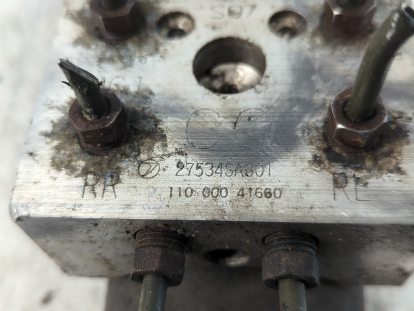 2004 Subaru Forester ABS Pump Control Module Replacement Fits OEM Used Auto Parts - Oemusedautoparts1.com