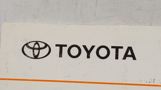 2004 Toyota Camry Owners Manual Book Guide OEM Used Auto Parts