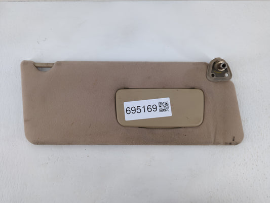 2002-2004 Toyota Camry Sun Visor Shade Replacement Passenger Right Mirror Fits Fits 2002 2003 2004 OEM Used Auto Parts