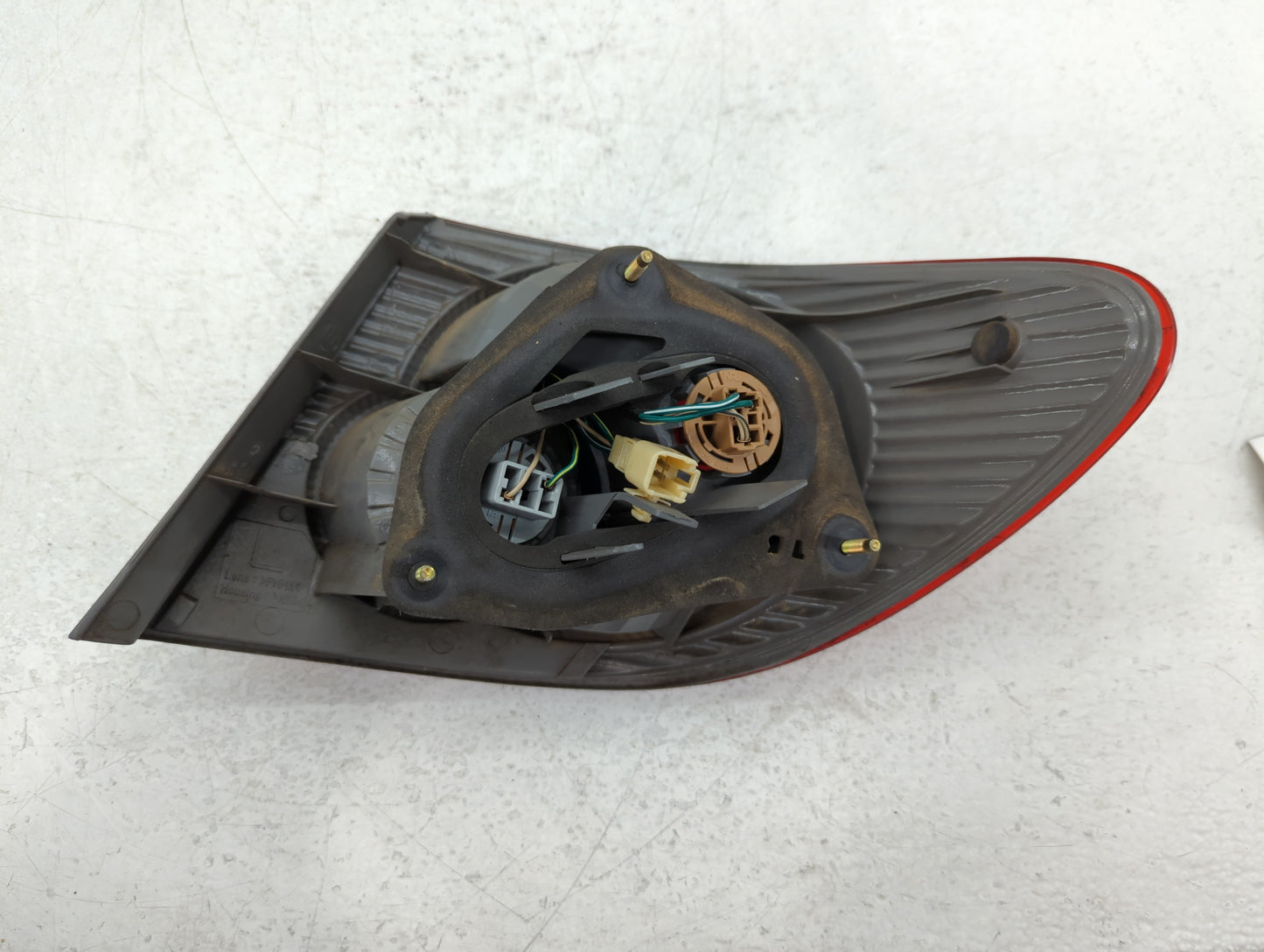 2003-2004 Toyota Corolla Tail Light Assembly Driver Left OEM Fits Fits 2003 2004 OEM Used Auto Parts - Oemusedautoparts1.com