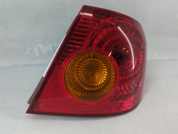 2003-2004 Toyota Corolla Tail Light Assembly Passenger Right OEM Fits Fits 2003 2004 OEM Used Auto Parts