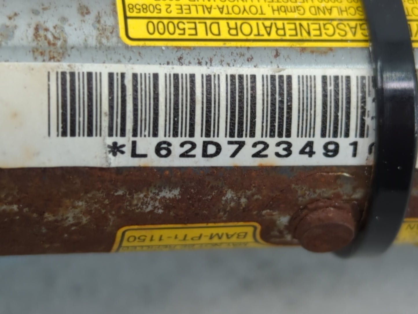 2004 Toyota Prius Passenger Curtain Air Bag Oem - Oemusedautoparts1.com
