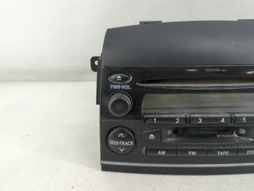 2004 Toyota Sienna Radio AM FM Cd Player Receiver Replacement P/N:86120-AE020 Fits OEM Used Auto Parts