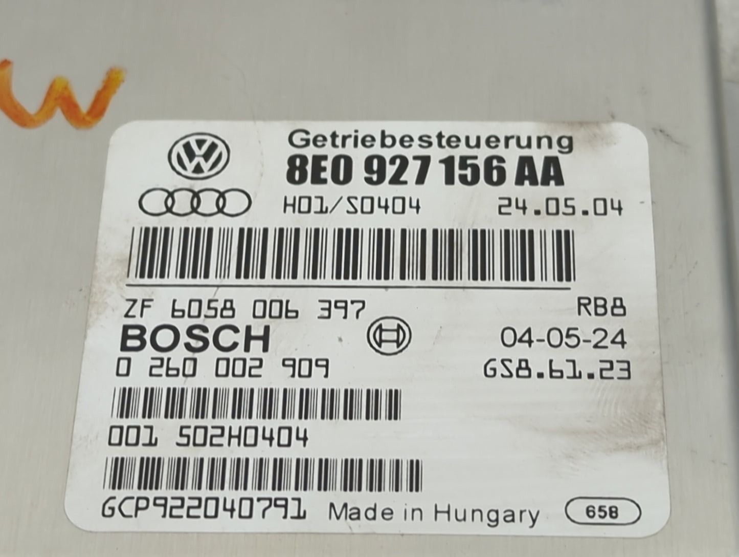 2005-2005 Audi A4 Body Control Module Bcm Inner Cabin Fuse Box - Oemusedautoparts1.com