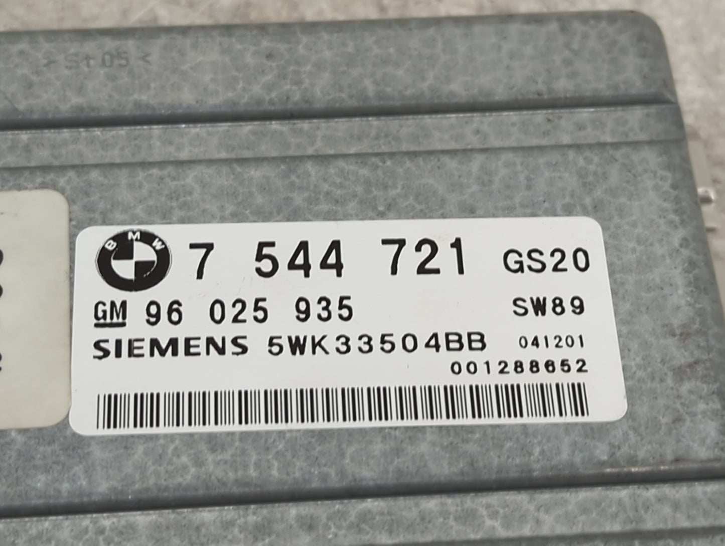 2004-2006 Bmw X3 Body Control Module Bcm Inner Cabin Fuse Box - Oemusedautoparts1.com