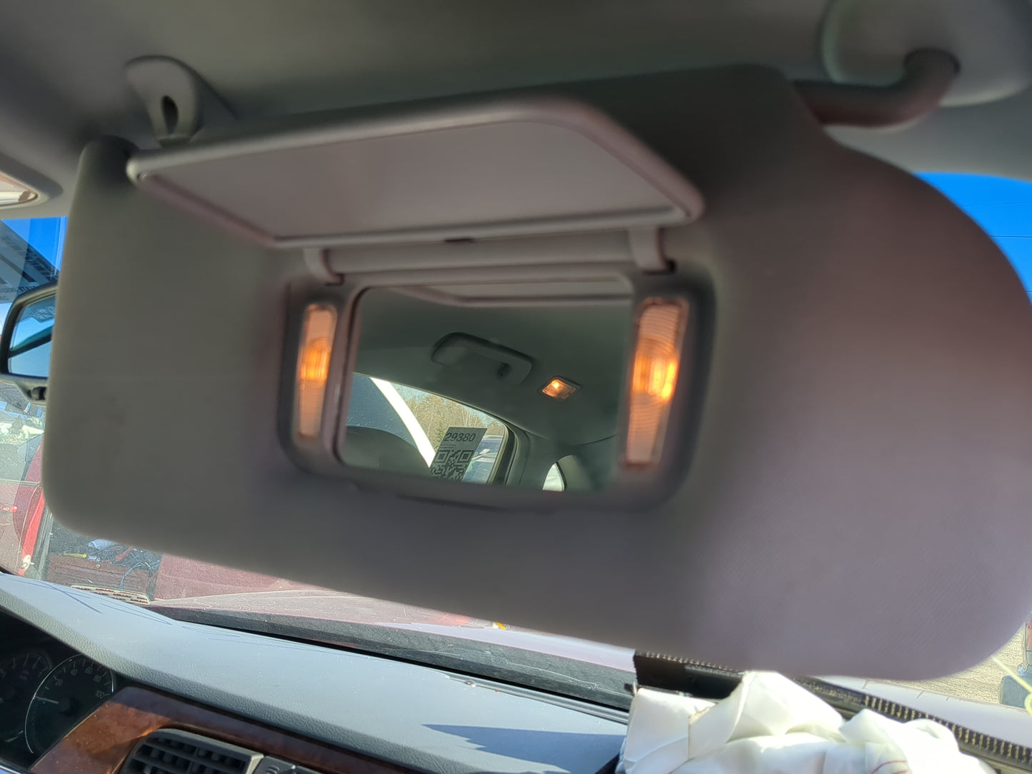 2005-2009 Buick Lacrosse Sun Visor Shade Replacement Passenger Right Mirror Fits Fits 2005 2006 2007 2008 2009 OEM Used Auto