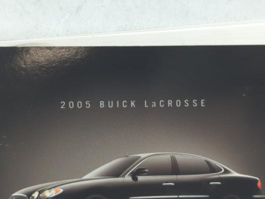 2005 Buick Lacrosse Owners Manual Book Guide P/N:05LACROSSE OEM Used Auto Parts