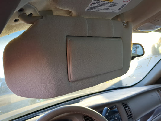 2003-2005 Buick Park Avenue Sun Visor Shade Replacement Driver Left Mirror Fits Fits 2003 2004 2005 OEM Used Auto Parts
