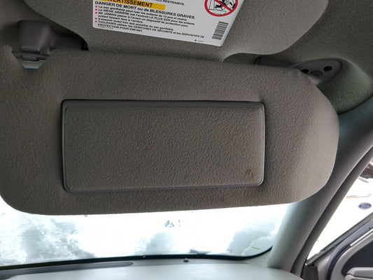 2000-2005 Buick Park Avenue Sun Visor Shade Replacement Passenger Right Mirror Fits Fits 2000 2001 2002 2003 2004 2005 OEM Used Auto Parts
