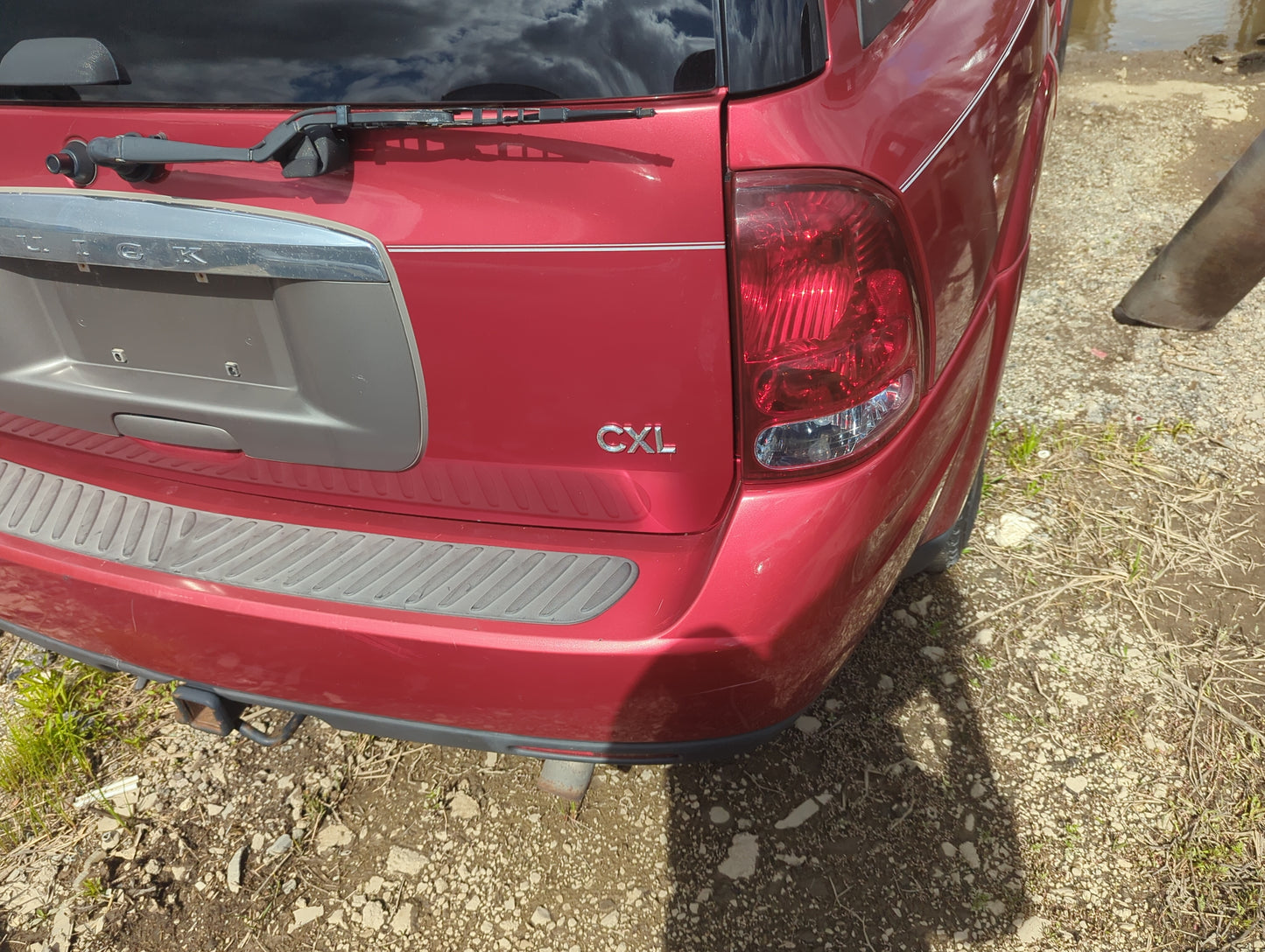 2004-2007 Buick Rainier Rear Bumper Assembly Oem - Oemusedautoparts1.com
