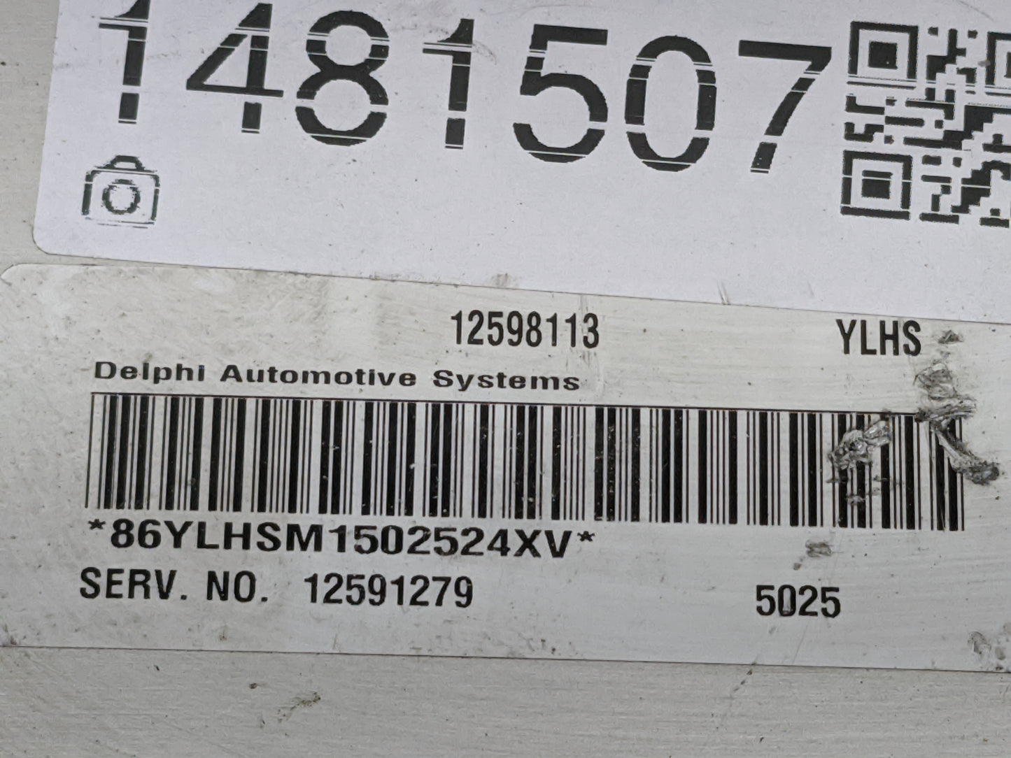 2005 Buick Terraza PCM Engine Control Computer ECU ECM PCU OEM P/N:12598113 12591279 Fits Fits 2006 OEM Used Auto Parts - Oe
