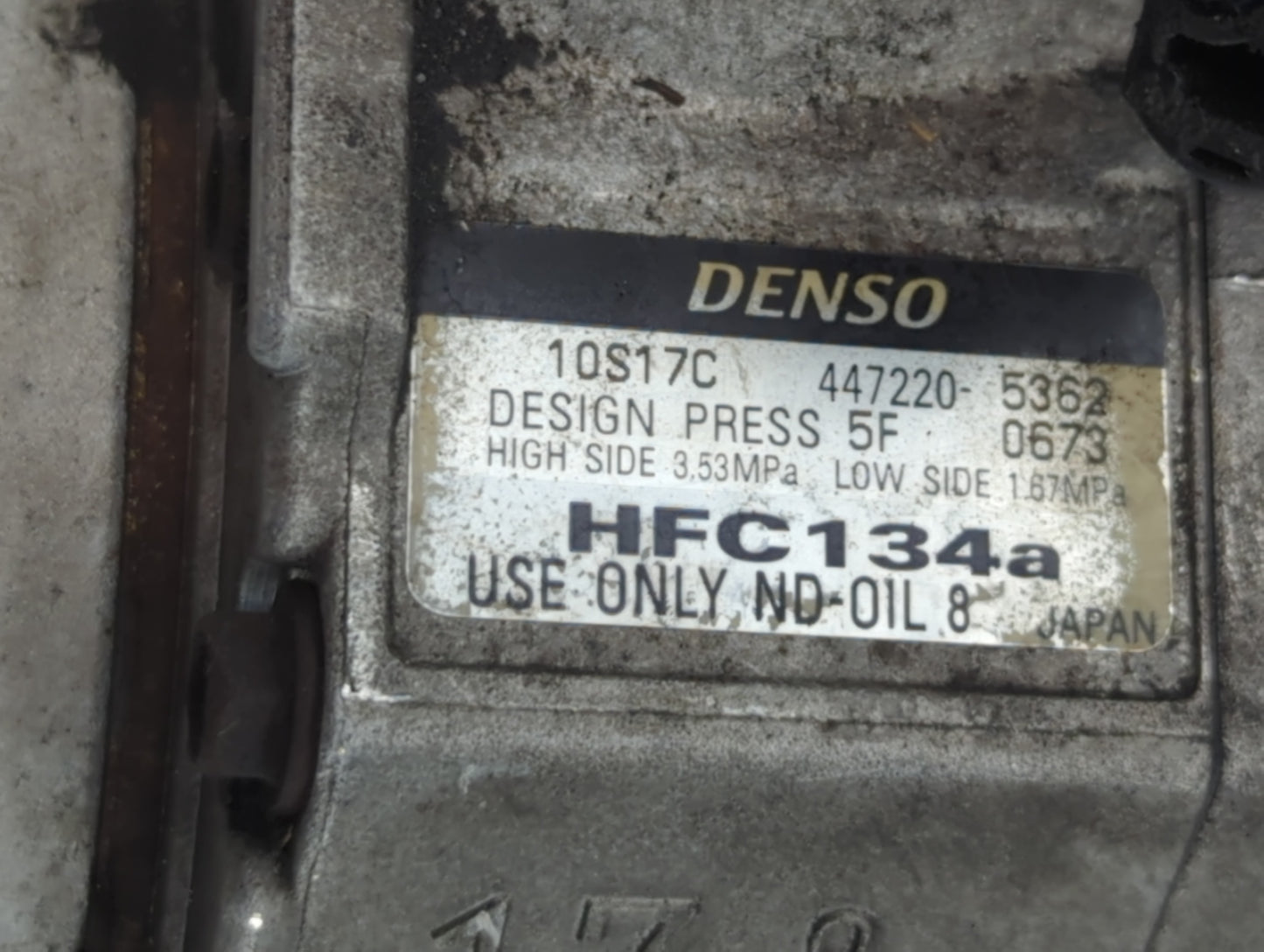 2004-2007 Cadillac Cts Air Conditioning A/c Ac Compressor Oem - Oemusedautoparts1.com