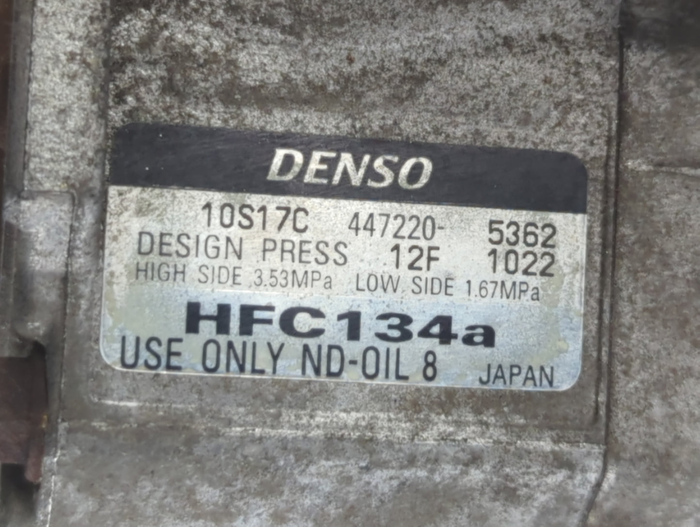 Cadillac Cts Air Conditioning A/c Ac Compressor Oem - Oemusedautoparts1.com