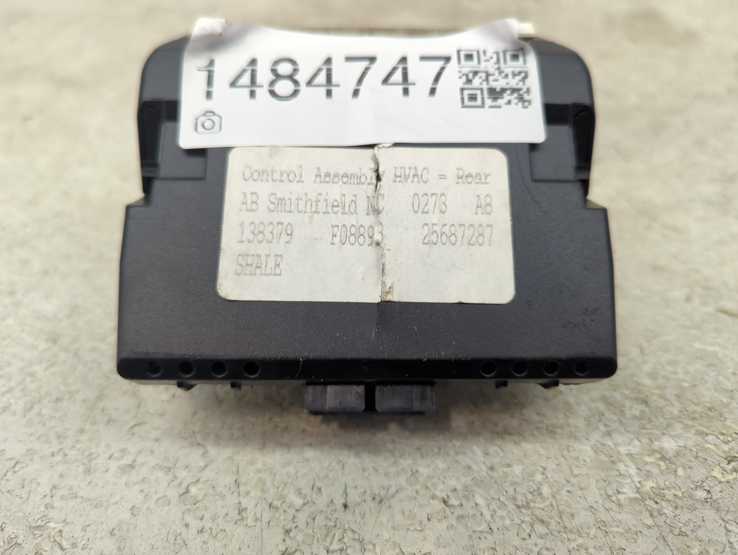 2000-2005 Cadillac Deville Climate Control Module Temperature AC/Heater Replacement P/N:25687287 138379 Fits OEM Used Auto P
