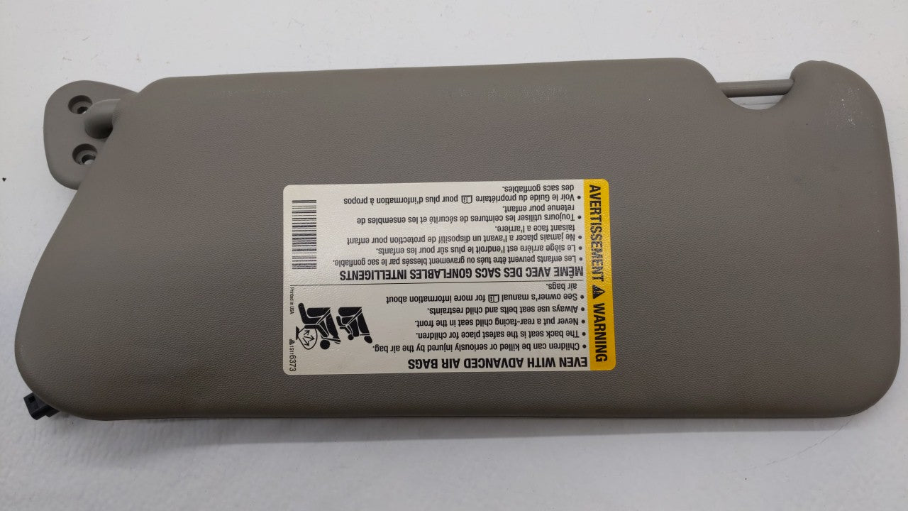 2004-2009 Cadillac Srx Sun Visor Shade Replacement Passenger Right Mirror Fits Fits 2004 2005 2006 2007 2008 2009 OEM Used A