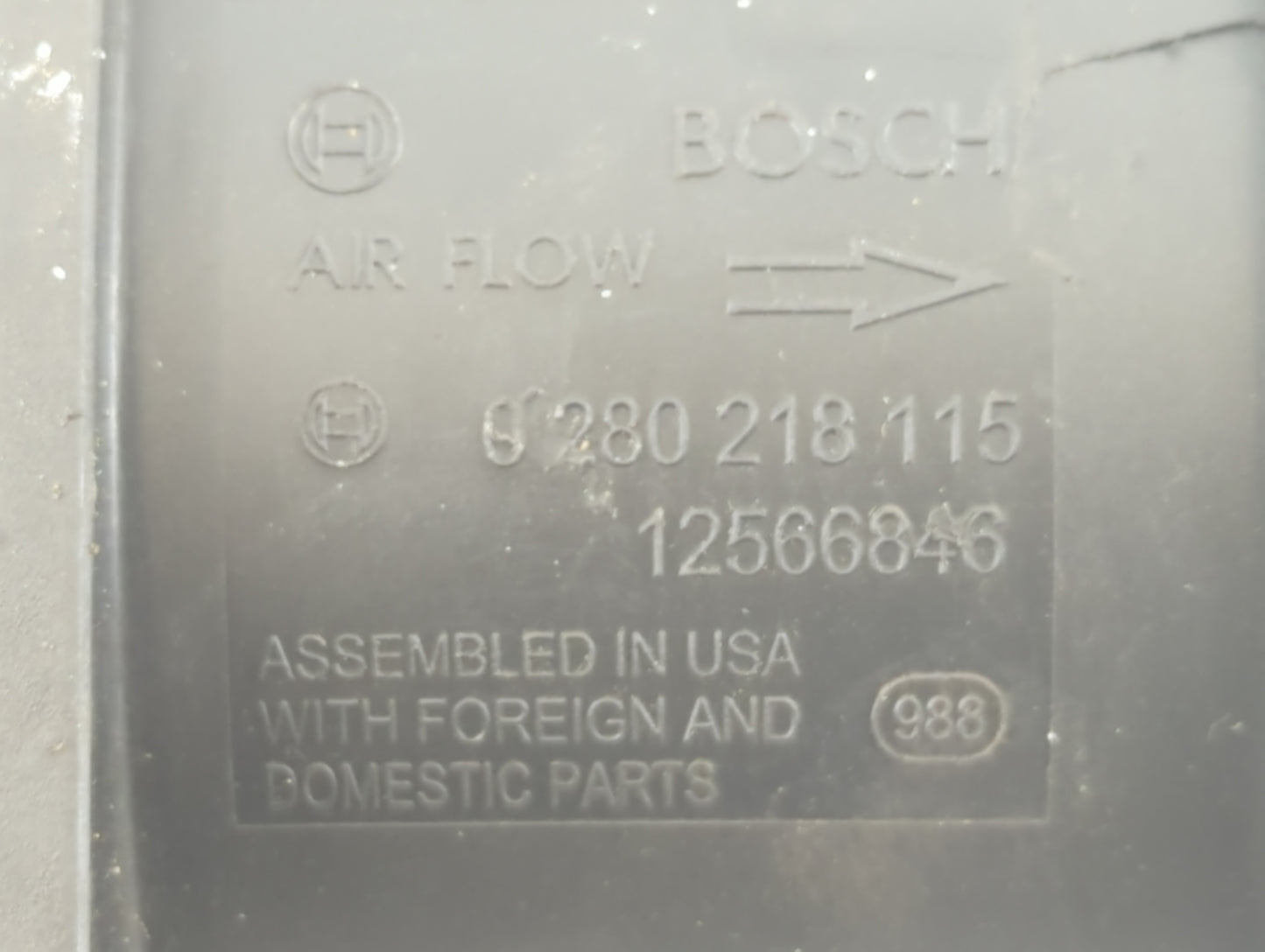 2004-2006 Cadillac Srx Mass Air Flow Meter Maf - Oemusedautoparts1.com