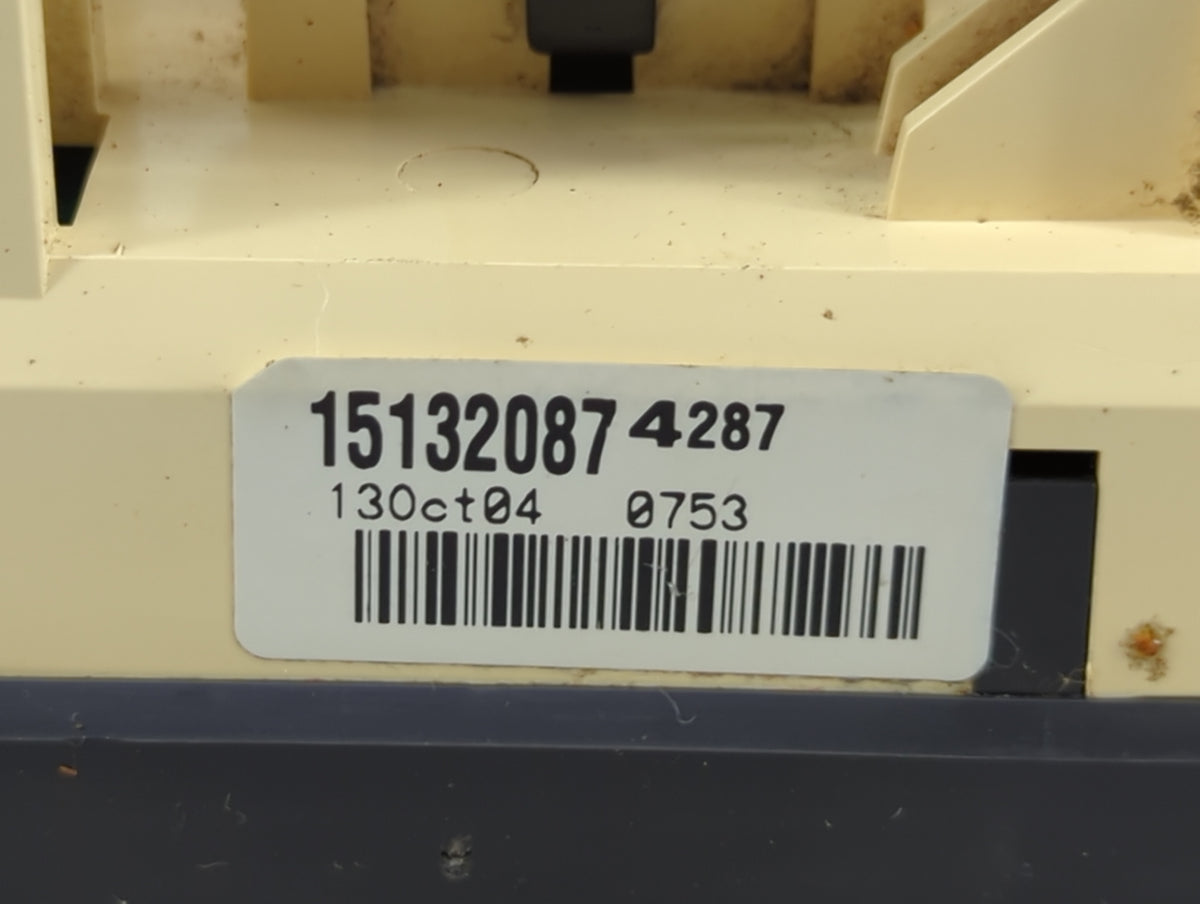2004-2012 Chevrolet Colorado Climate Control Module Temperature AC/Heater Replacement P/N:15132087 75043 Fits OEM Used Auto