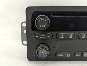 2002-2005 Chevrolet Impala Radio AM FM Cd Player Receiver Replacement P/N:10335223 Fits Fits 2002 2003 2004 2005 OEM Used Auto Parts