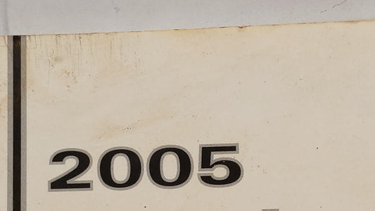 2005 Chevrolet Impala Owners Manual Book Guide OEM Used Auto Parts