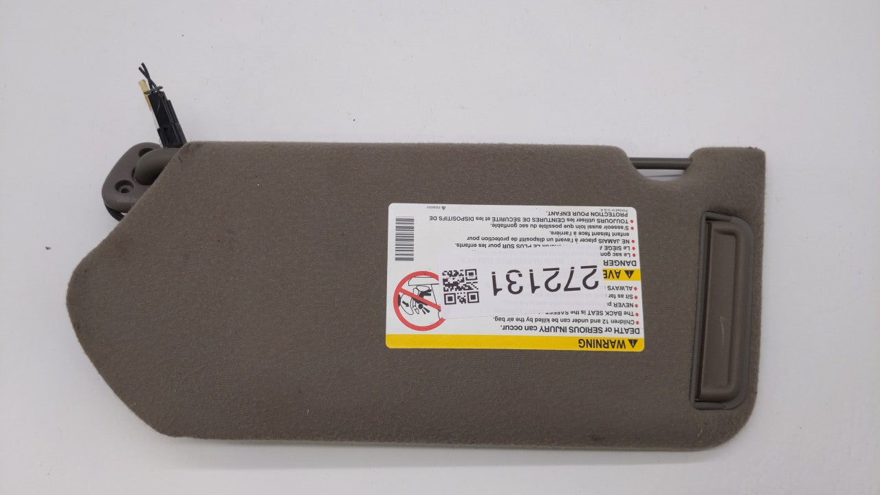 2000-2005 Chevrolet Impala Sun Visor Shade Replacement Passenger Right Mirror Fits Fits 2000 2001 2002 2003 2004 2005 OEM Us
