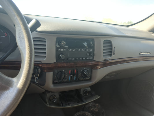 2004-2005 Chevrolet Impala Climate Control Module Temperature AC/Heater Replacement Fits Fits 2004 2005 OEM Used Auto Parts