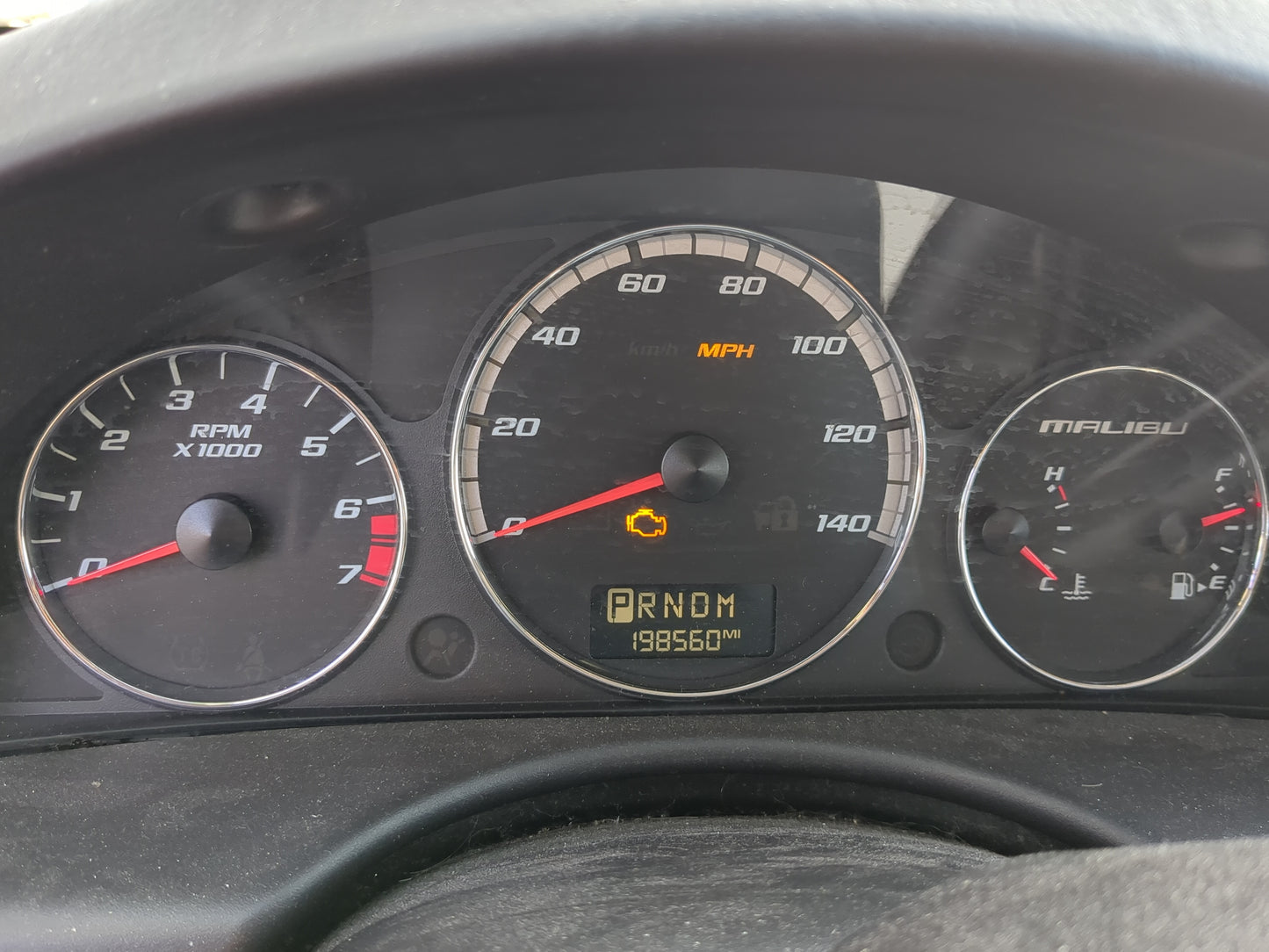 2004-2005 Chevrolet Malibu Instrument Cluster Speedometer Gauges Fits Fits 2004 2005 OEM Used Auto Parts - Oemusedautoparts1