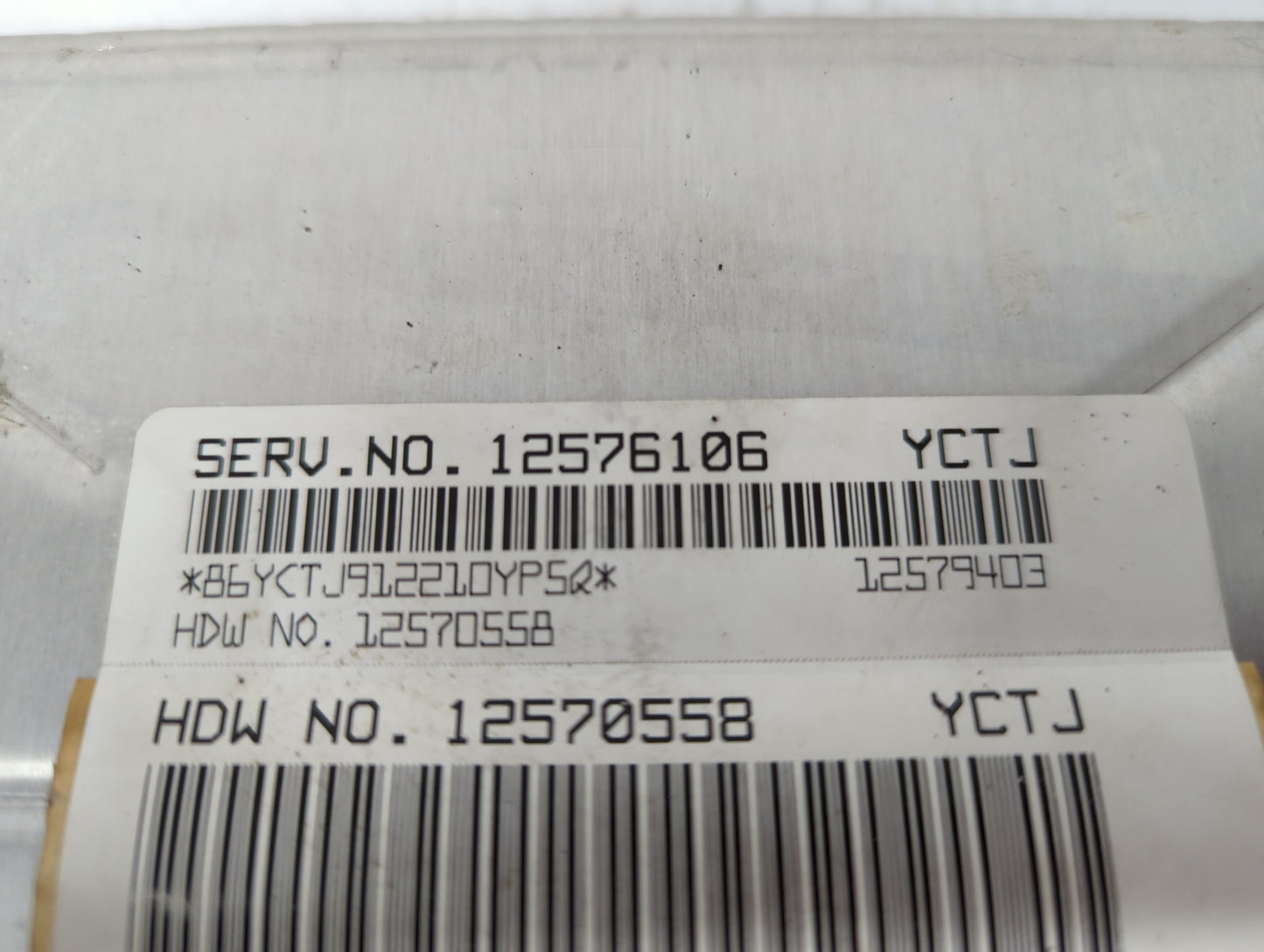 2003-2006 Chevrolet Tahoe PCM Engine Control Computer ECU ECM PCU OEM P/N:12586242 89017750 Fits Fits 2003 2004 2005 2006 20