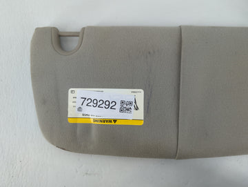 2005-2007 Chrysler 300 Sun Visor Shade Replacement Passenger Right Mirror Fits Fits 2005 2006 2007 OEM Used Auto Parts
