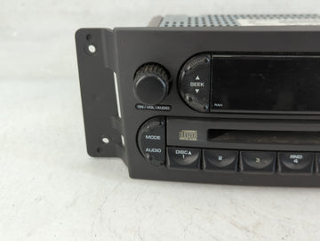 2004-2008 Chrysler Pacifica Radio AM FM Cd Player Receiver Replacement P/N:P05082764AF Fits Fits 2004 2005 2006 2007 2008 OEM Used Auto Parts