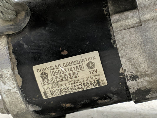 2003-2009 Chrysler Pt Cruiser Car Starter Motor Solenoid OEM P/N:05033141AB Fits Fits 2003 2004 2005 2006 2007 2008 2009 OEM Used Auto Parts