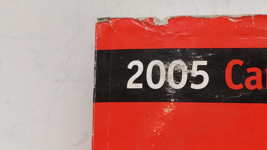 2005 Dodge Caravan Owners Manual Book Guide OEM Used Auto Parts