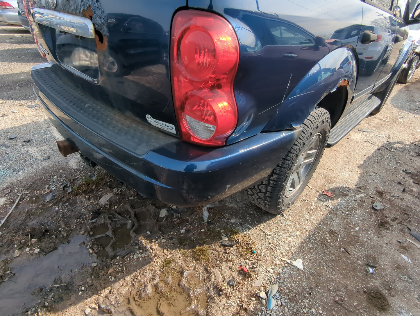 2004-2006 Dodge Durango Rear Bumper Assembly Oem - Oemusedautoparts1.com