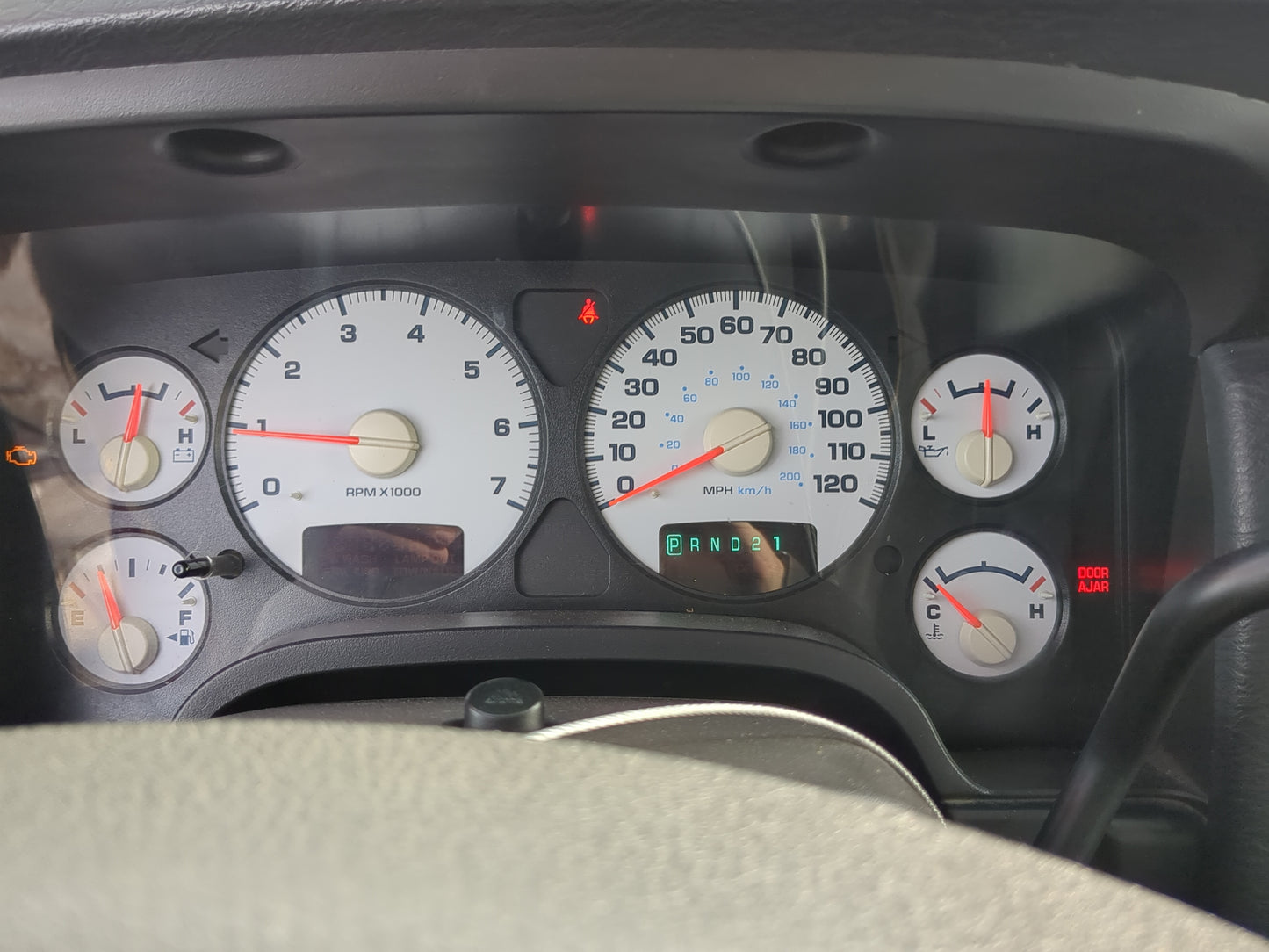 2004-2005 Dodge Ram 1500 Instrument Cluster Speedometer Gauges Fits Fits 2004 2005 OEM Used Auto Parts - Oemusedautoparts1.c