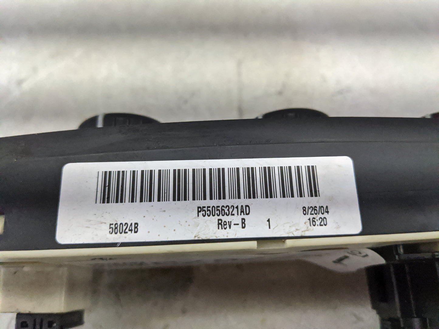 2003-2005 Dodge Ram 1500 Climate Control Module Temperature AC/Heater Replacement P/N:P55056321AD Fits Fits 2003 2004 2005 O