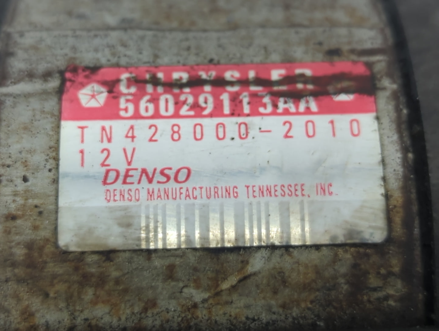 2003-2005 Dodge Ram 1500 Car Starter Motor Solenoid OEM P/N:56029113AA TN428000-2010 Fits Fits 2003 2004 2005 OEM Used Auto