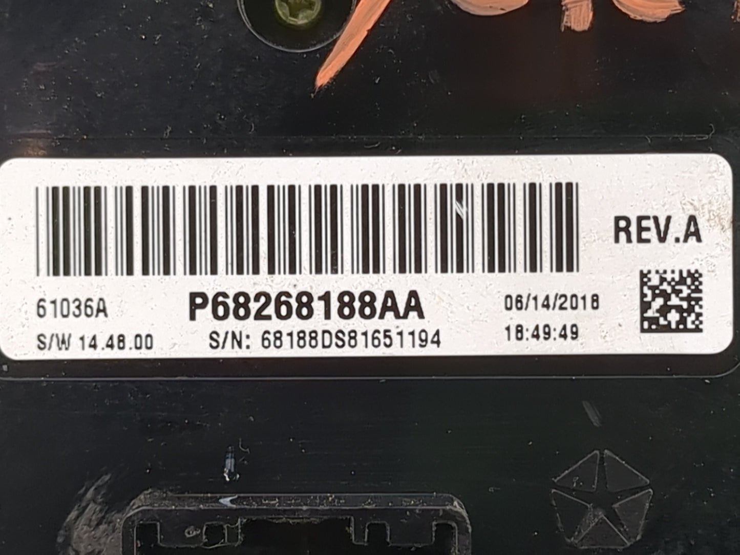 2003-2005 Dodge Ram 2500 Climate Control Module Temperature AC/Heater Replacement P/N:P68268188AA Fits Fits 2003 2004 2005 O