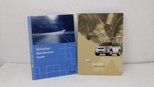 2005 Ford Escape Owners Manual Book Guide OEM Used Auto Parts