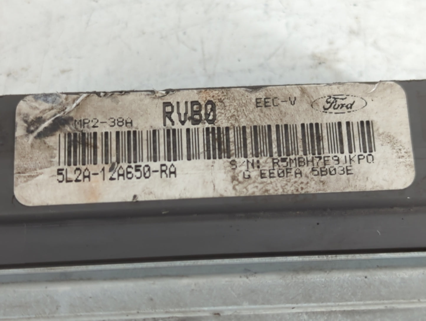 2005 Ford Explorer PCM Engine Control Computer ECU ECM PCU OEM P/N:5L2A-12A650-RA Fits OEM Used Auto Parts - Oemusedautopart