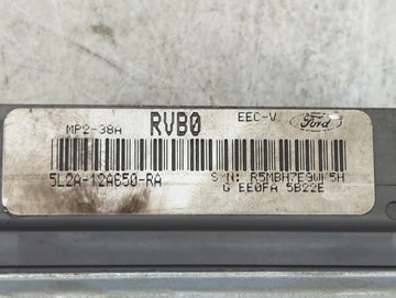 2005 Ford Explorer PCM Engine Control Computer ECU ECM PCU OEM P/N:5L2A-12A650-RA RVB0 Fits OEM Used Auto Parts