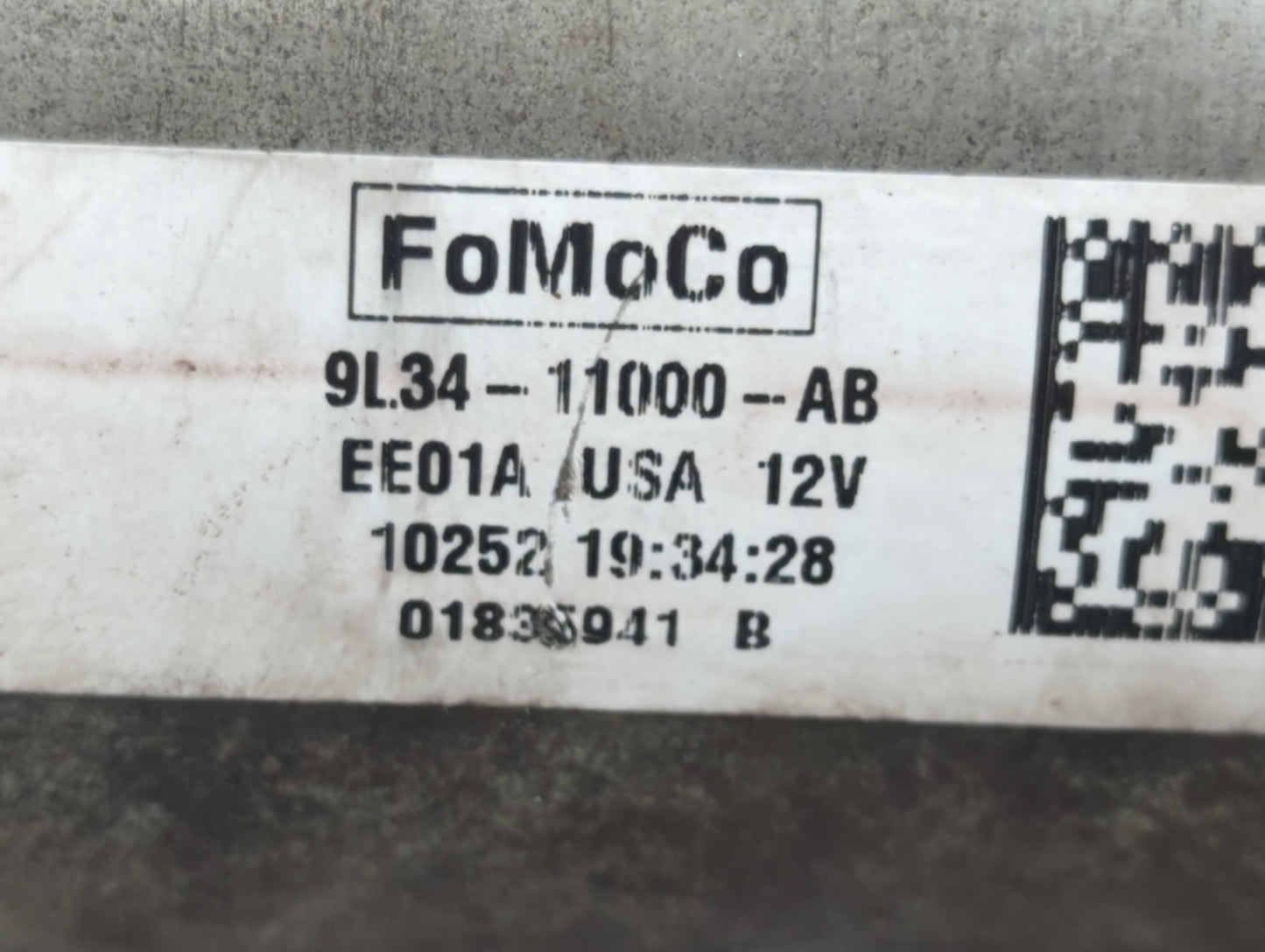 1999-2013 Ford F-150 Car Starter Motor Solenoid OEM P/N:4L34 11000 AA F81U 11000 AE Fits OEM Used Auto Parts - Oemusedautopa