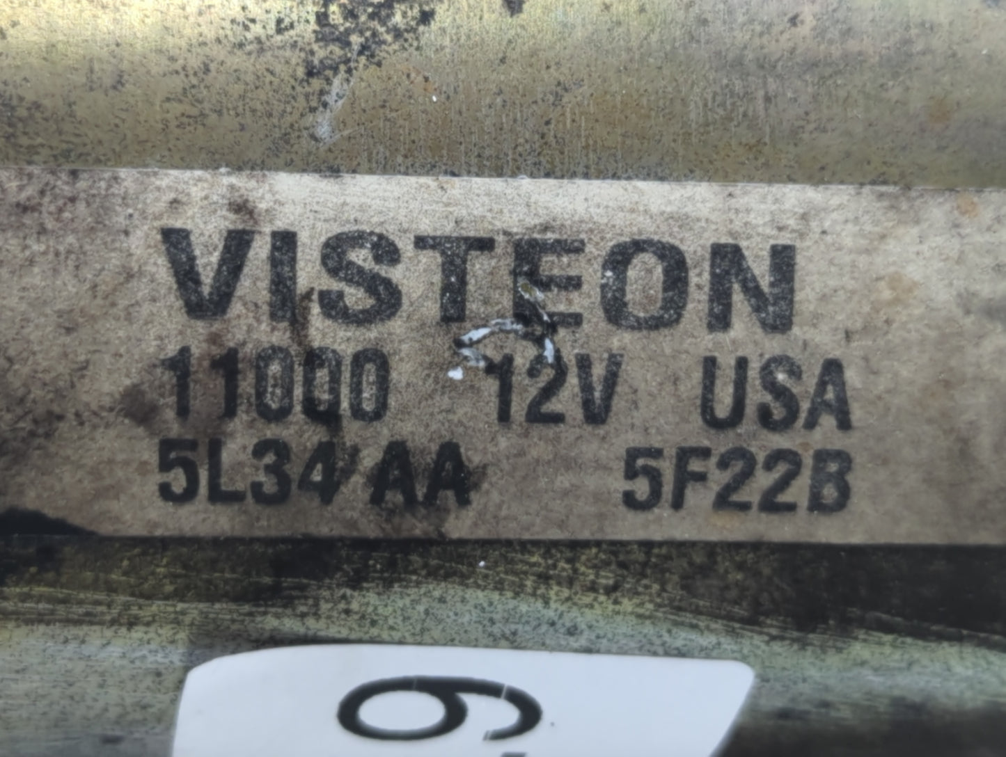 1999-2013 Ford F-150 Car Starter Motor Solenoid OEM P/N:5L34AA 11000 12V Fits OEM Used Auto Parts - Oemusedautoparts1.com