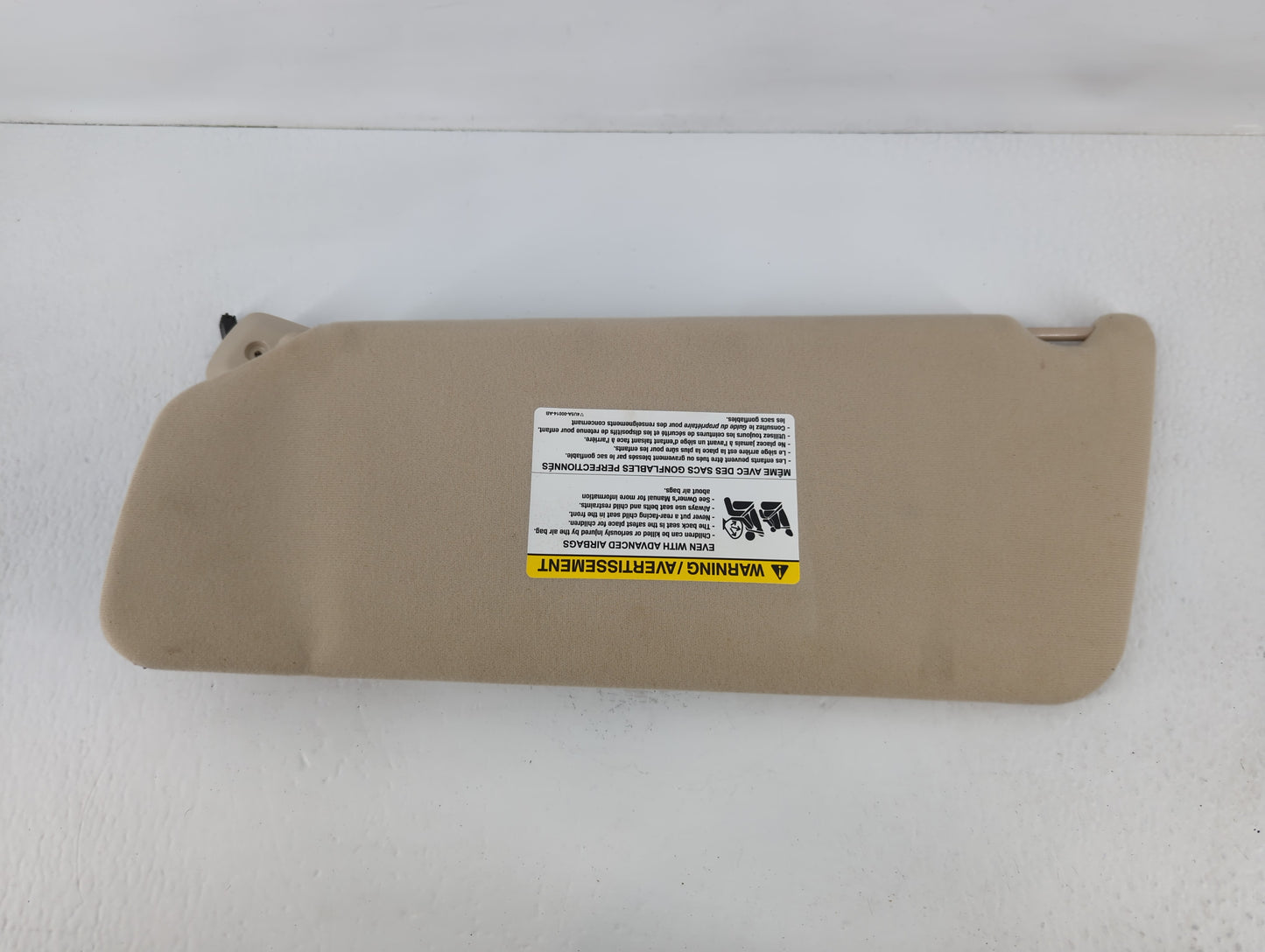 2004-2008 Ford F-150 Sun Visor Shade Replacement Passenger Right Mirror Fits Fits 2004 2005 2006 2007 2008 OEM Used Auto Par