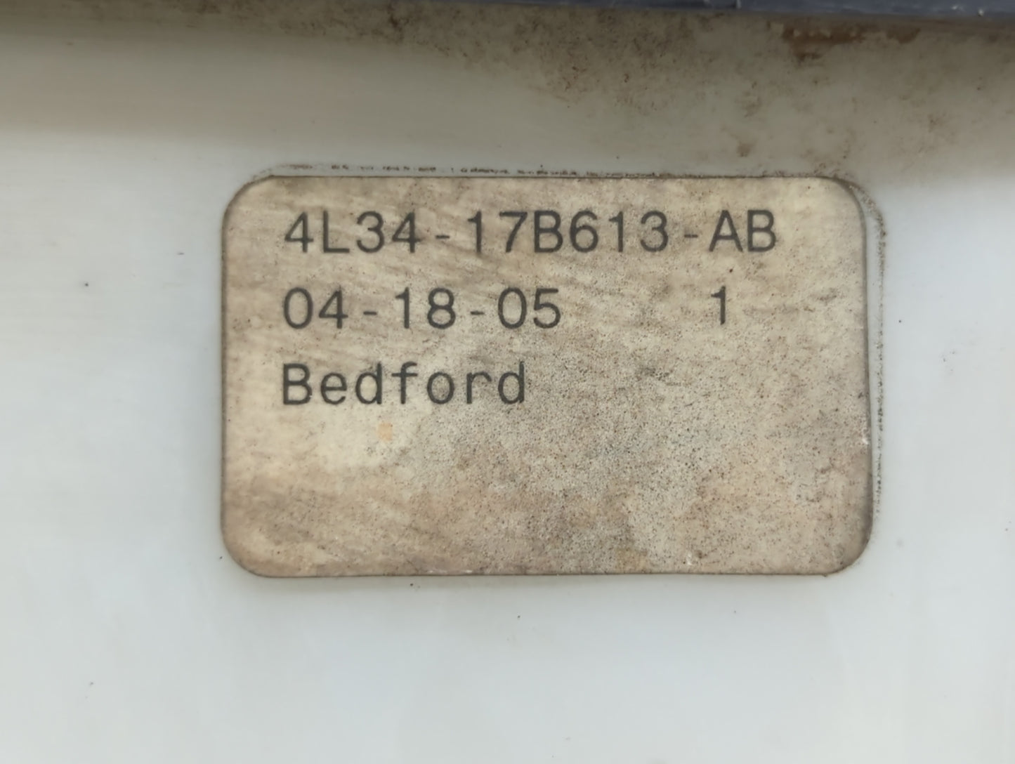 1998-2006 Ford F-150 Windshield Washer Fluid Reservoir Bottle Oem - Oemusedautoparts1.com