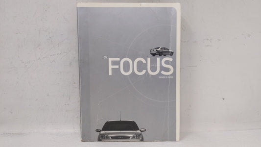 2005 Ford Focus Owners Manual Book Guide OEM Used Auto Parts