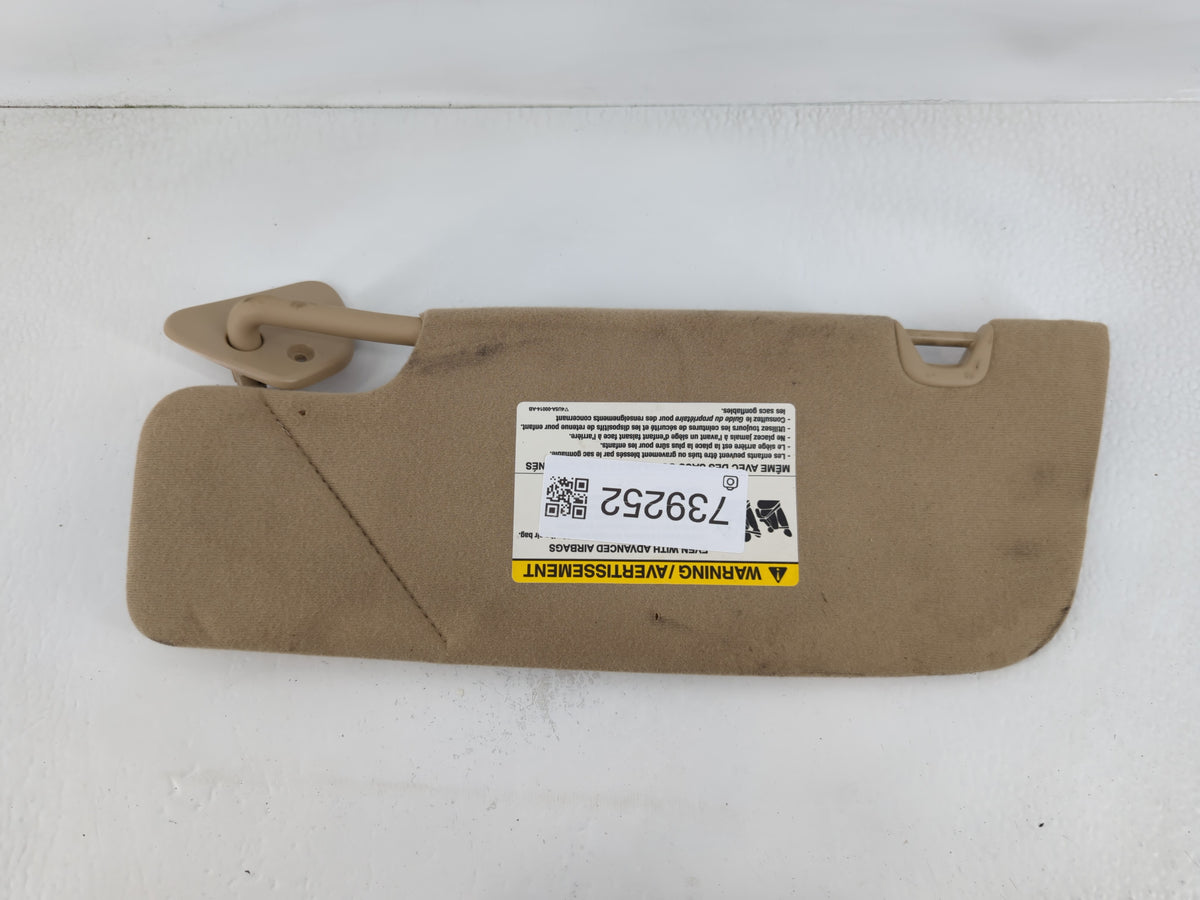 2005-2011 Ford Mustang Sun Visor Shade Replacement Driver Left Mirror Fits Fits 2005 2006 2007 2008 2009 2010 2011 OEM Used